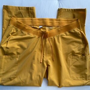 Mustard Yellow women’s scrub pants